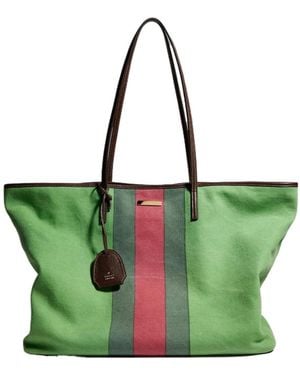 Gucci Tribeca 'Cannes' Large Tote - Green