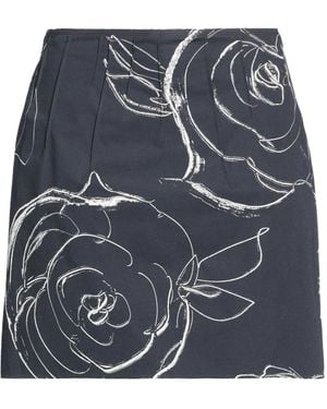 Marni Casual Printed Skirt - Blue