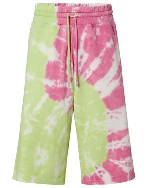 Gcds Tie-Dye Print Bermuda Shorts - Multicolour