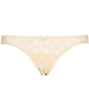 Gucci Tulle Underwear - Natural