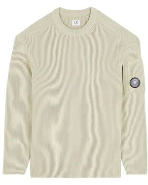 C.P. Company Lens-Detail Jumper - White