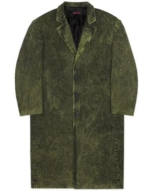 Lu'u Dan Crombie Coat - Green