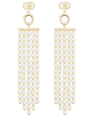 Dior Laparisienne Earrings - White