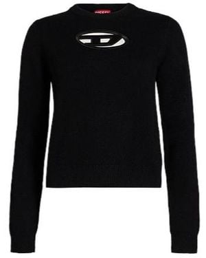 DIESEL Simple Solid-Color Top - Black