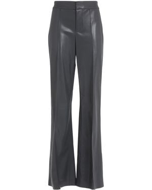 Alice + Olivia High-Waisted Casual Pants - Gray