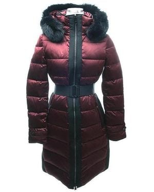 Burberry Logo Down Jacket - Blue