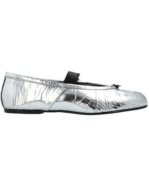 Maison Margiela Tabi Toe Ballet Flats - White