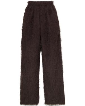 Frankie Shop Baxter Fringed Shell Wide-Leg Trousers - Multicolour