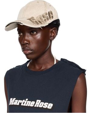 Martine Rose Roll Back Baseball Cap - Blue