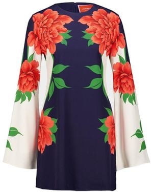 La DoubleJ La Doublej Mini Supreme Swing Dress - Blue