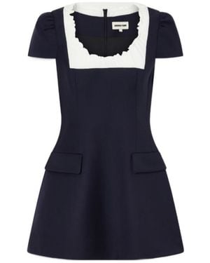 ShuShu/Tong Wool Dress - Blue