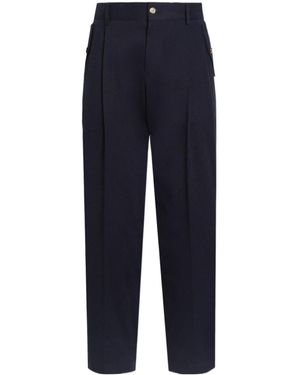 Dolce & Gabbana Straight-Leg Five-Pocket Trousers - Blue