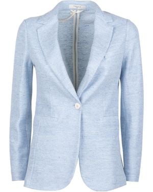 Circolo 1901 Long-Sleeved Suit Jacket - Blue