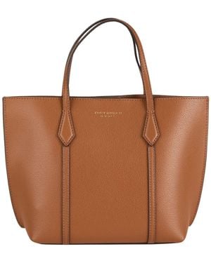Tory Burch Minimalist Medium Leather Tote Bag - Brown