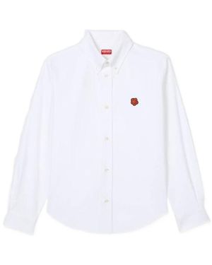 KENZO Boke Flower Fitted Shirt - White