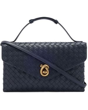 Bottega Veneta Casual Shoulder Bag - Blue