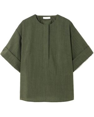 JOSEPH Yani Wool Shirt - Green