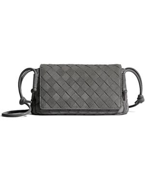 Bottega Veneta Notturno Shoulder Bag - White