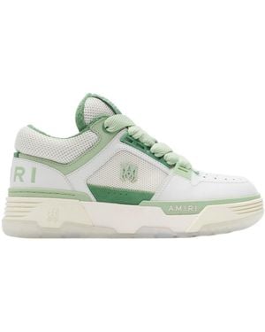 Amiri Ma-1 Leather Chunky Sneakers - Green