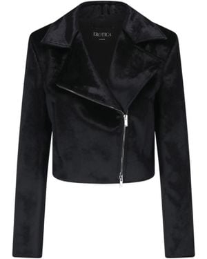 Dondup Erotica Cropped Zipped Jacket - Black