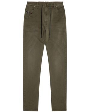 DIESEL Krooley Low Rise Jeans - Green