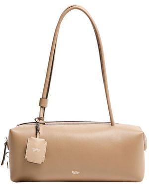 Max Mara Logo Shoulder Bag - Natural