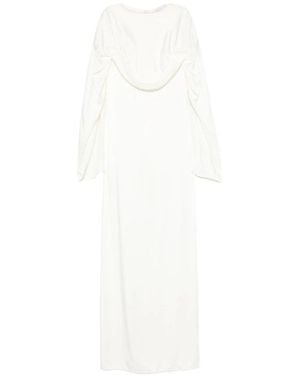 Stella McCartney Draped Detail Dress - White