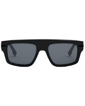 Fendi Eyewear Square-Frame Sunglasses - Grey
