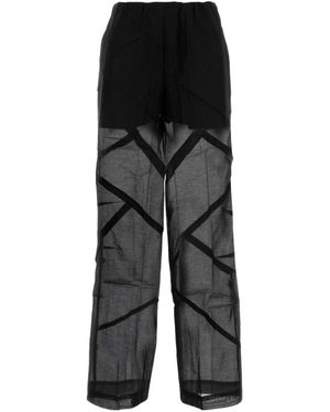 Co. Parachute Drawstring Pants - Black