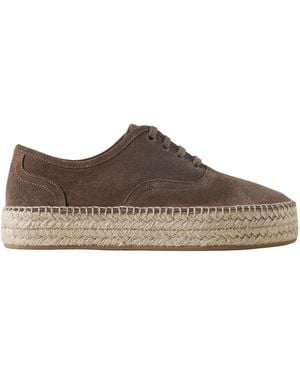 JW Anderson Lace-Up Espadrilles - Brown