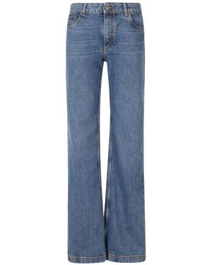 Etro Flared Jeans - Blue