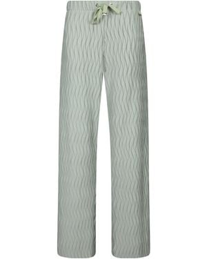 Herno Wrinkled-Effect Trousers - Grey