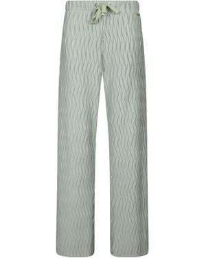 Herno Wrinkled-Effect Pants - Gray