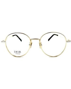 Dior Eyewear Round-Frame Glasses - White