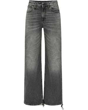 R13 D'Arcy Loose-Fit Jeans - Grey