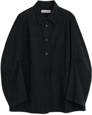 Our Legacy Relaxed Fit Shirt Top - Black