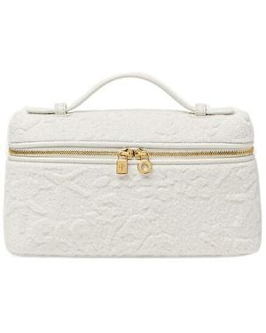 Loro Piana Extra Pocket L19 Shoulder Bag - White