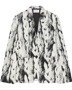 Givenchy Boxy Single Breasted Jacket - Multicolor