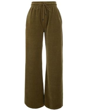 Phoebe Philo Elastic-Waist Athletic Trousers - Green