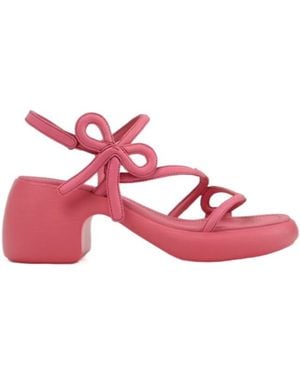 Camper Thelma Twins Bow-Detail Sandals - Pink