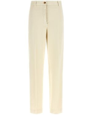Dries Van Noten Pilar Tapered Trousers - Natural
