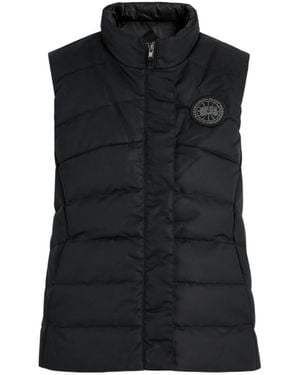 Canada Goose Freestyle Quilted Satin-Shell Gilet - Black