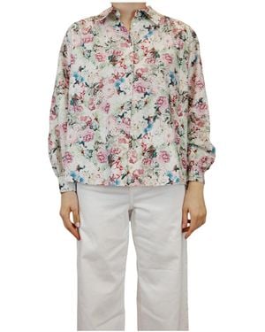 iBlues Printed Pattern Shirt - White