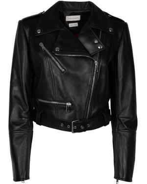 McQueen Leather jackets for Women | Online Sale up to 50