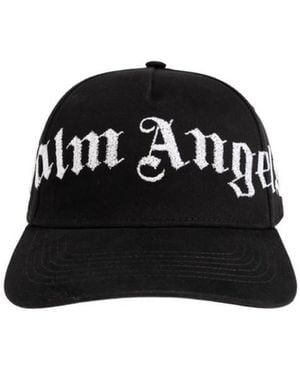 Palm Angels Logo Hat - Black