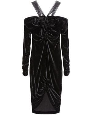 Valentino Velvet Dress - Black
