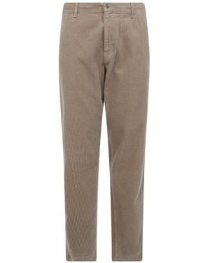 Aspesi Straight Leg Trousers - Grey