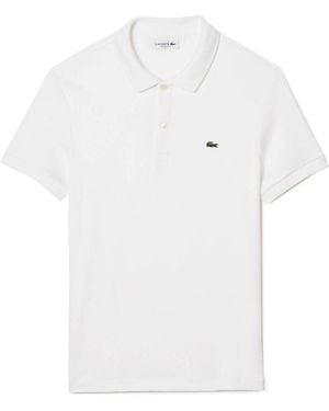 Lacoste Pima Polo Shirt - White