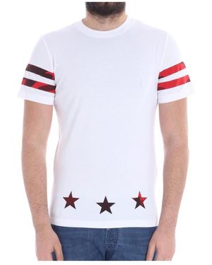 Hydrogen Logo Logo T-Shirt - White