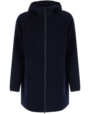 Aspesi Long-Sleeved Coat - Blue